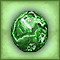 Zielony kamień tęczowy