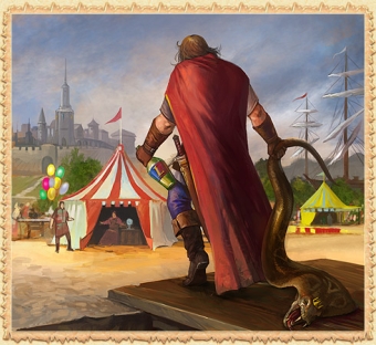 Legendary character -Ýòî ÑÏÀÐÒÀ in the Russian version of the free browser game Legend: Legacy of the Dragons