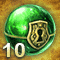 Ten Resource Gatherer's Orbs opened