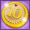 Legendary Tenth Anniversary Gold Coin