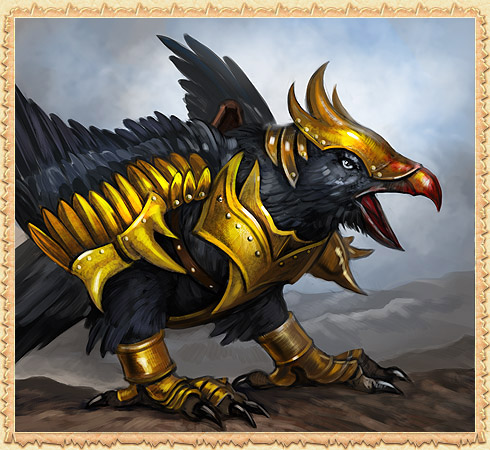 Golden Feather Corvus