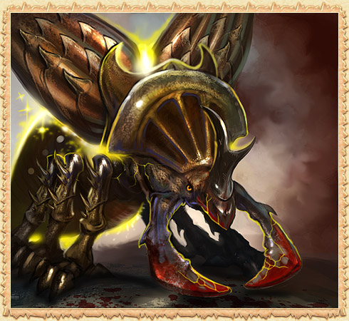 Big scary beetle = big scary problem!